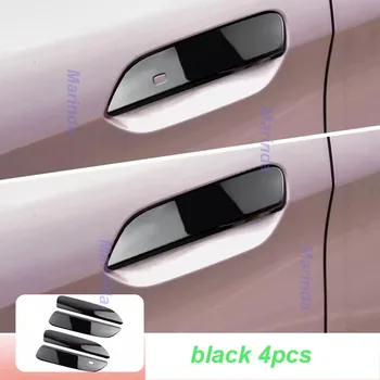 Дверная ручка автомобиля Защитные Наклейки Чехол для BYD Atto 2 Dolphin EV 2023 Внешняя ручка Защита от царапин Рамка Аксессуары