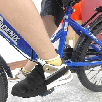 1 Пара Чехлов для обуви для верховой езды на велосипеде Протектор Галош для горных Шоссейных велосипедов Ветрозащитный Теплый Чехол для ботинок Аксессуары для велоспорта