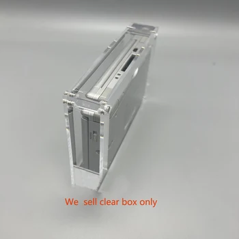Прозрачная Магнитная Акриловая коробка для хранения для игровой консоли NDSL DSL, чехол, коробка, подставка для дисплея, игровые Аксессуары