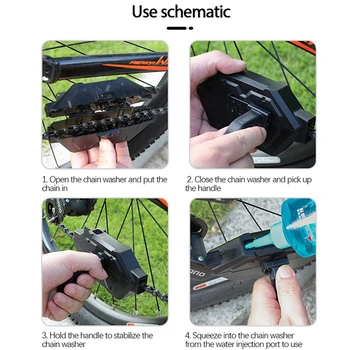Средство для чистки велосипедных цепей, щетка для чистки цепи, средство для мытья MTB, масло для защиты горных велосипедов, аксессуары для велосипедных цепей