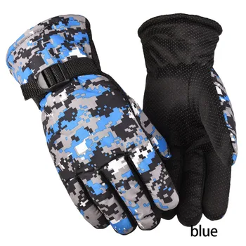 1 пара велосипедных перчаток, уличные камуфляжные лыжные рукавицы для согревания рук, рукавица