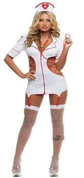 Внешнеторговое европейское и американское нижнее белье, комплект униформы медсестры, игровой костюм для ролевых игр Cos