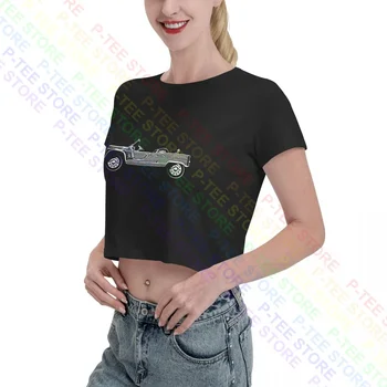 Citroen Mehari, Французский Классический автомобиль, женский укороченный топ, футболка, Подарочная хлопковая новинка, удобная женская рубашка