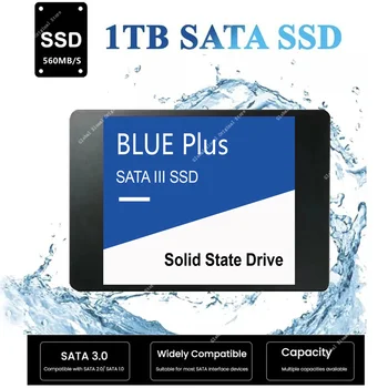 2024 Новый 4 ТБ SSD Sata Жесткий Диск Sata3 2,5 Дюйма 560 Мбит/с Высокоскоростной Жесткий Диск Внутренний Твердотельный Накопитель 2 ТБ 1 ТБ Для Ноутбука