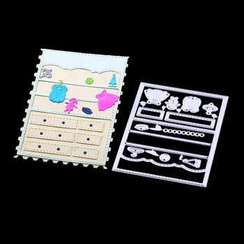 Штампы для резки металла в шкафу своими руками, трафареты, форма-шаблон для изготовления поделок из бумаги, рождественских открыток