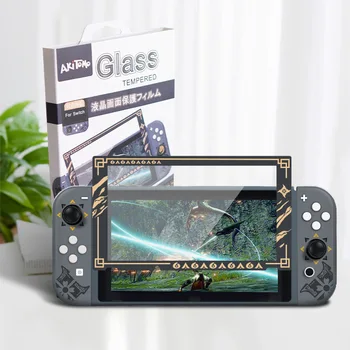 Защитная пленка из закаленного стекла 9H для консоли Nintendo Switch NS для Animal Crossing Monster Hunter RISE Limited