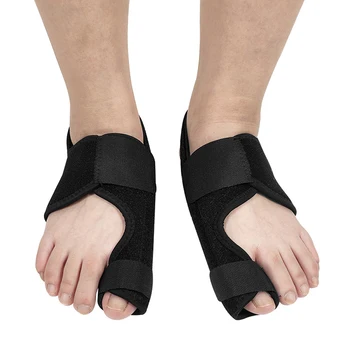 1 Пара корректор большого пальца стопы, шина, выпрямитель для пальцев ног, бандаж для облегчения боли при вальгусной деформации Большого пальца стопы