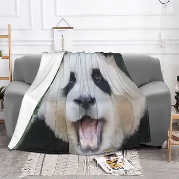 Одеяло FuBao Panda Fu Bao, плед, фланелевые пледы с защитой от скатывания, для удобства ухода за машинным диваном