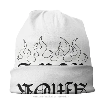 Шляпы-капоты Gothique Мужские женские Amor Зимняя теплая кепка Уличные тюбетейки Beanies Caps