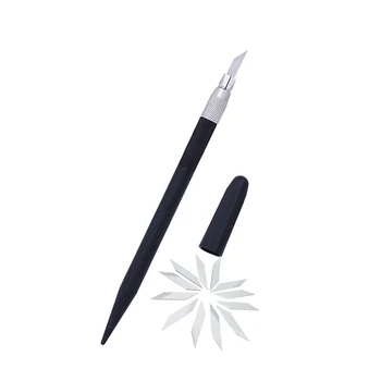 LMDZ Craft Artwork, Режущий Спелеологический нож, Бритвенный инструмент с 10 лезвиями, модель для ремонта Скульптуры, Скальпель, нож для скульптуры, Спелеологический нож