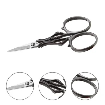 Высококачественные портновские ножницы, инструмент для шитья из нержавеющей стали, Прочные ножницы для домашнего рукоделия для резки ткани