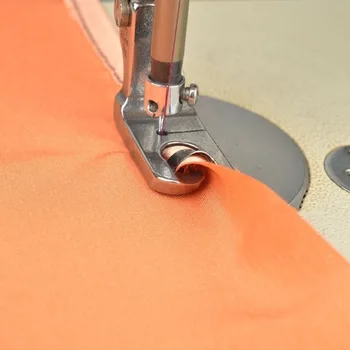 Подшивающая прижимная лапка Промышленная швейная машина Многофункциональная изогнутая подшивающая прижимная лапка аксессуар для шитья своими руками