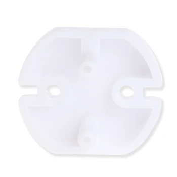10шт Крышка сетевой розетки Белая для защиты ребенка от ударов электрическим током