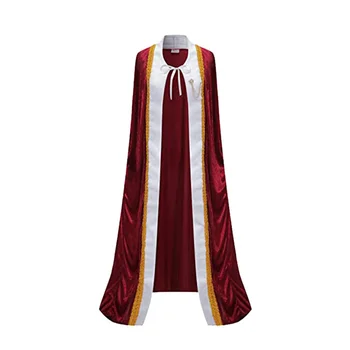 Средневековый плащ Пальто Король Длинный плащ Косплей костюм Пончо Хэллоуин Карнавальные наряды для вечеринок