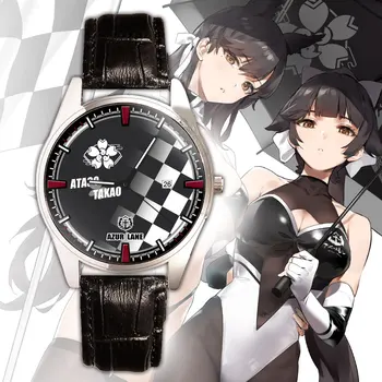 Игровое Аниме Azur Lane IJN Takao HMS Javelin Taiho Цифровые кварцевые часы Модные наручные часы Косплей Пары Часы Студенческий подарок
