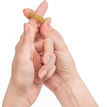10шт Колючее Массажное кольцо для пальцев, Сенсорная игрушка для детей и взрослых, инструмент для ухода за здоровьем