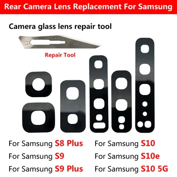 100шт, Оригинальный Клей для Стеклянных Линз Задней камеры Samsung A10 A20 A30 A40 A50 A70 A80 A11 A01 Note 8 9 10 Plus S8 S9 S10 5G