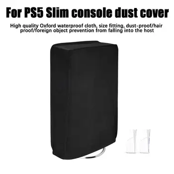 Для консоли PS5 Slim Пылезащитный чехол для PS5 Slim Версия оптического привода/цифровая версия Универсальный пылезащитный чехол