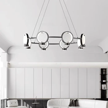 Современный новый свет роскошная люстра для гостиной потолочный светильник подвесной светильник светодиодная люстра для внутреннего освещения в гостиной