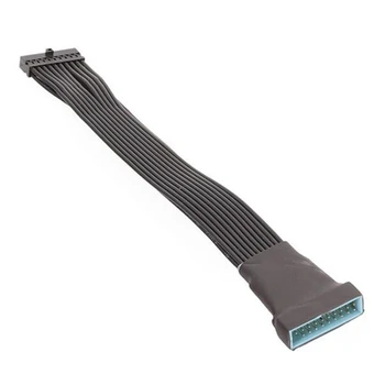 4шт небольшого кабеля-адаптера Mini USB 3.0 19/20Pin с внутренним удлинителем USB 20Pin для материнской платы 15 см