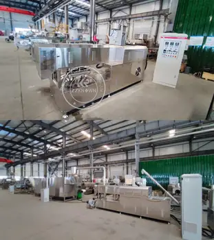Китайский Поставщик Двухшнековой экструдерной машины для производства кукурузных слоеных закусок для продажи