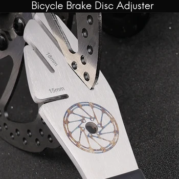 Инструмент для выравнивания Ротора диска MTB Велосипеда, Регулятор тормозного диска Велосипеда, Инструмент для коррекции Лотка для диска Велосипеда, Инструменты для ремонта велосипеда.