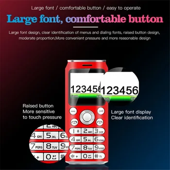 SATREND K8 Модный Мини-Мобильный Телефон Cola Shape Dual SIM Telefone MP3 Запись звонков 1.0 