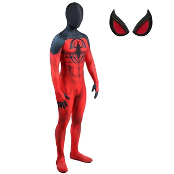 Костюм алого Человека-паука для косплея на Хэллоуин, мужской костюм для мальчиков-пауков, костюм супергероя Зентаи, костюм-паучок, маскарадный костюм для Хэллоуина