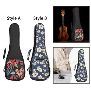 Концертная сумка для гавайской гитары с сумкой для хранения Чехол Рюкзак для гавайской гитары для концерта тюнера