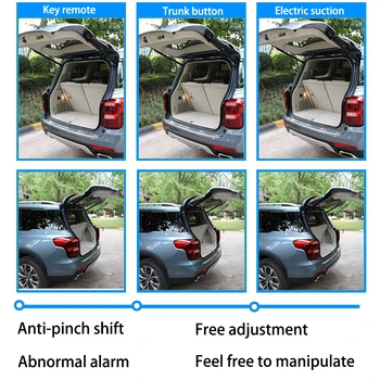 Для Borgward BX5 BX7 2016 ~ 2020 Дистанционное Управление Крышкой Багажника LiTangLee Автомобильная Электрическая Система Помощи При Подъеме Задней Двери