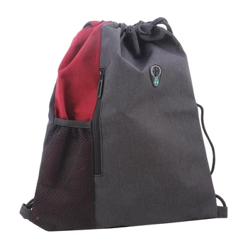 Складной рюкзак для бега и фитнеса с большим вместительным карманом на шнурке, спортивный портативный рюкзак, уличные аксессуары