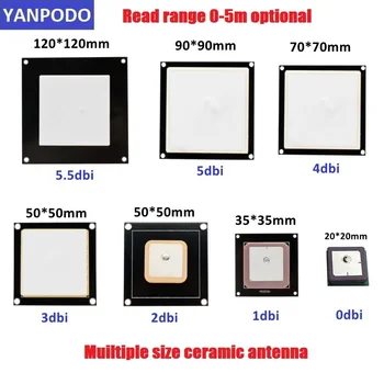 Yanpodo UHF RFID Интегрированный модуль считывания и записи 3dbi антенна USB /TTL разъем с Arduino Raspberry Pi для встраиваемой системы