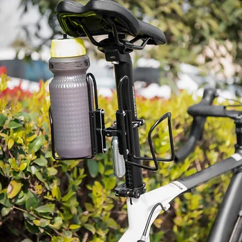 Прочный держатель для велосипедной бутылки MTB, адаптер для велосипедной бутылки с водой, подставка для стакана для воды на руль дорожного велосипеда, зажим для велосипедных аксессуаров