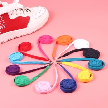Набор цветных декоративных прочных шнурков для ботинок, шнурки для обуви, шнурок для парусиновой обуви, Спортивная обувь, кроссовки