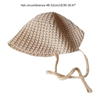 Шляпа рыбака для девочки, солнцезащитная кепка, пляжная кепка принцессы для малышей 2-6 лет