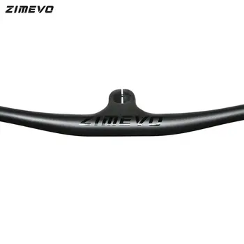 Горный велосипед ZIMEVO, интегрированный в руль из углеродного волокна, Руль для бездорожья AM Forest Road, ручка для горного велосипеда-ласточки