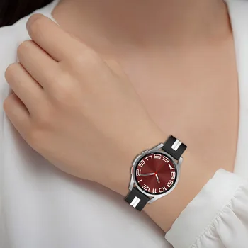 20 мм ремешок для часов Браслет Для Samsung Galaxy Watch 6/5/4 44 мм 40 мм Силиконовый браслет Для Часов 6 classic 47 мм 43 мм Correa