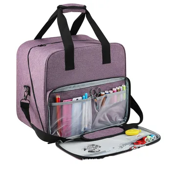 Пылезащитная прочная сумка для швейной машинки, наборы для вязания крючком, сумка-органайзер для путешествий, инструменты для шитья, Пылезащитный чехол, аксессуар