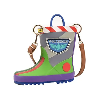 Дизайнерские непромокаемые ботинки, забавная сумка через плечо, женская маленькая сумка через плечо, сумка-мессенджер для телефона для девочек