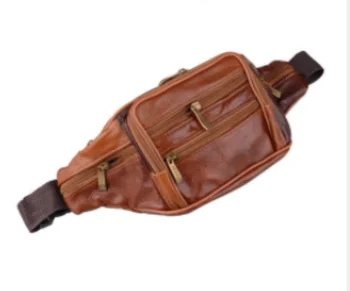 Мужская кожаная повседневная поясная сумка на поясном ремне, кошелек, набедренная сумка, спортивные поясные сумки, Тактическая сумка, Походная поясная сумка для бега