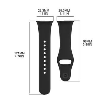 Силиконовый ремешок для спортивных часов E9LB 21,5 мм для Redmi Watch3