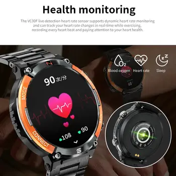 LIGE 2023 Bluetooth Call Фитнес-Умные Часы для Android, iOS Спортивные Часы Мужские Женские Смарт-Часы с Мониторингом Здоровья / Компас