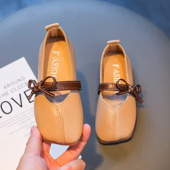 Обувь для маленьких девочек Детская обувь Повседневная обувь Детские Мягкие сандалии с бантиком для маленьких девочек Летний первый шаг 1 год 2-10 Лет