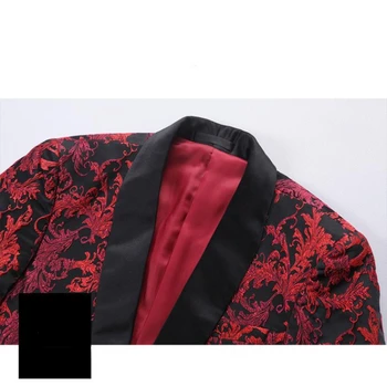 Бутик-мужские блейзеры, комплекты из 2 предметов, строгие костюмы, деловые Корейские брюки, пальто, свадебные элегантные куртки, роскошь, Бесплатная доставка