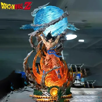 25 см Сон Гоку Dragon Ball Аниме Фигурка Супер Генки Бомба Светящиеся Фигурки Gk Фигурка ПВХ Статуя Модель Куклы Коллекционные Игрушки Подарки