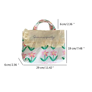Вышитая сумка для подгузников, модная сумочка, основное большое отделение, чехол для подгузников, органайзер для удобства организации
